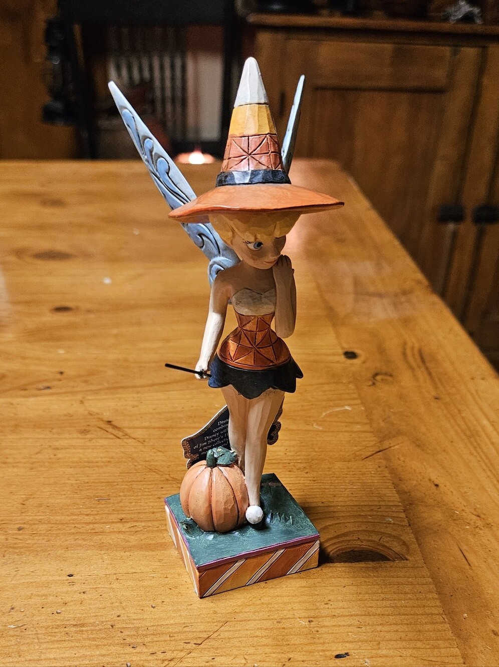 Jim Shore Disney Traditions Halloween Tinker Bell Figurine